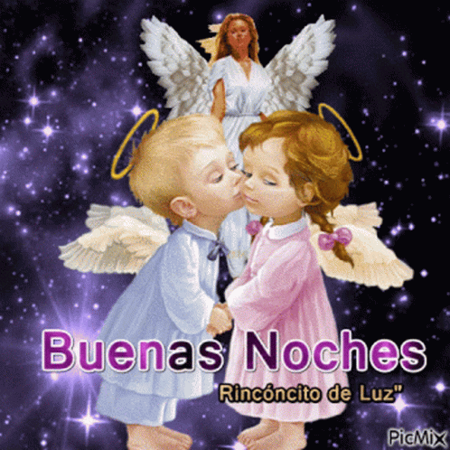 Buenos Noches Goodnight GIF - Buenos Noches Goodnight Kiss Cheek GIFs