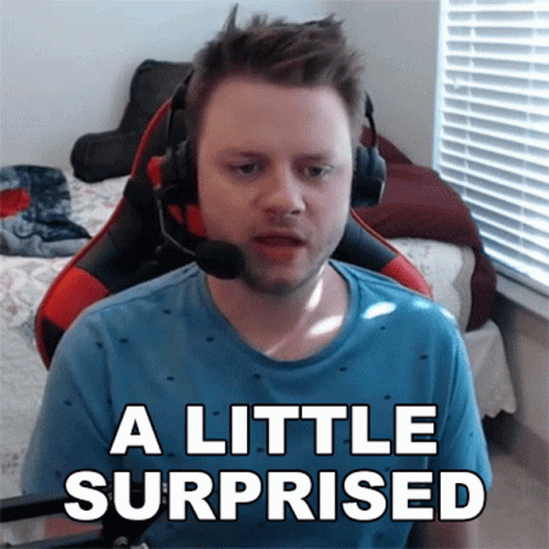 A Little Surprised Ryan Bailey GIF