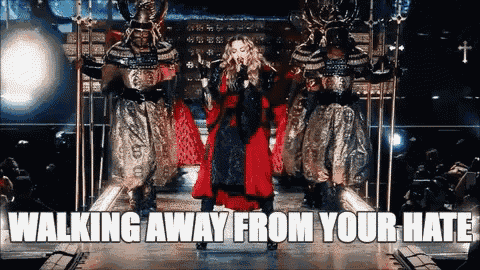 Madonna Walking GIF - Madonna Walking Away GIFs