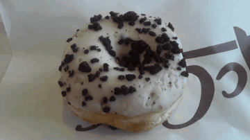 Mcdonalds Cookies And Cream Lil Donut GIF - Mcdonalds Cookies And Cream Lil Donut Lil Donuts GIFs