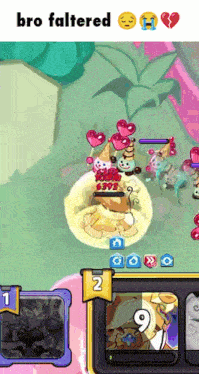a screenshot of a game with the words bro faltered at the top