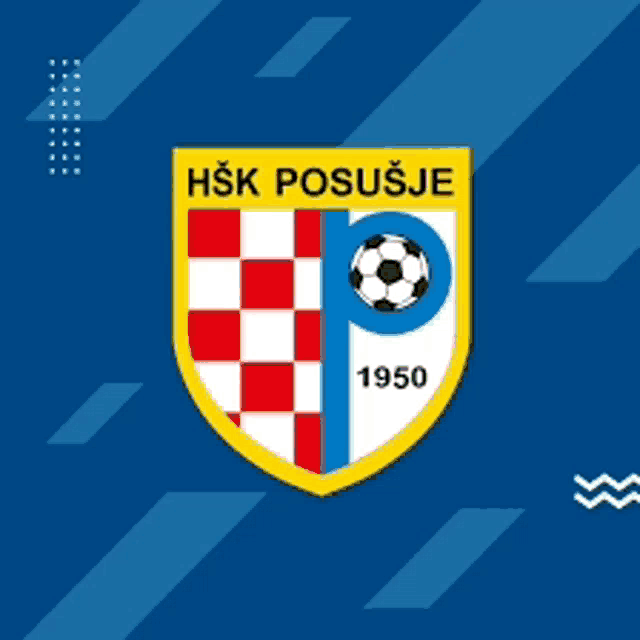 a shield with the word hsk posusje on it