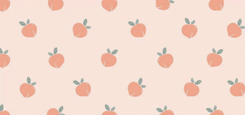 Aesthetic Peaches GIF