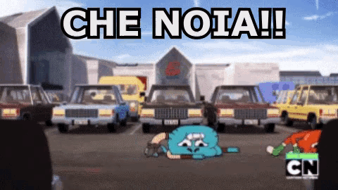 Che Noia Noia Mi Sto Annoiando Non C'è Niente Da Fare Che Palle Gumball GIF