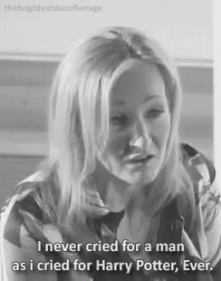 Jk Rowling GIF - Jk Rowling Harry Potter Never Cried GIFs