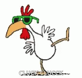 Cluck C Luck Deal With It GIF - Cluck C Luck Deal With It Chicken Dance GIFs