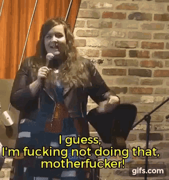 Aidy Bryant Not Doing That GIF - Aidy Bryant Not Doing That Dont Tell Me What To Do GIFs