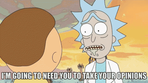 Rick And Morty Opinions GIF - Rick And Morty Opinions Up Your Butt GIFs