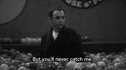 Sheldon GIF - Sheldon Never Catch Me Cooper GIFs