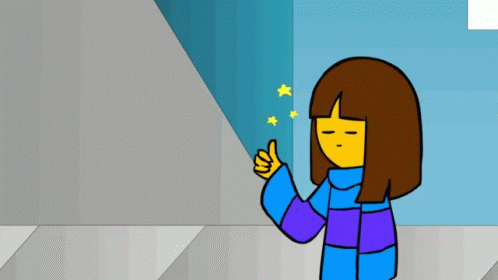 Thumbs Up Frisk GIF - Thumbs Up Frisk Glitchtal GIFs