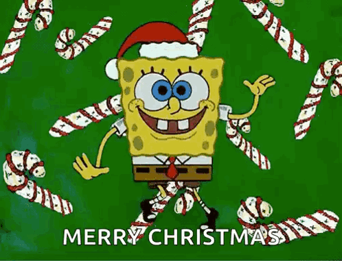 Spongebob Christmas GIF - Spongebob Christmas Dancing GIFs