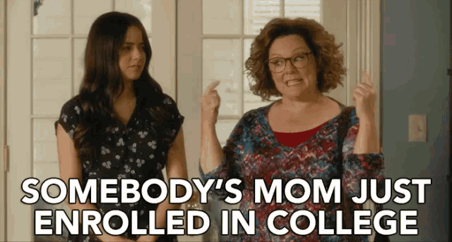 Enrolled In College Melissa Mccarthy GIF