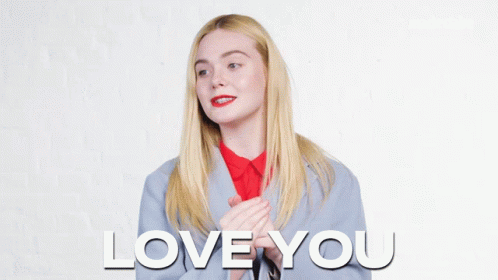 Love You Miss You GIF - Love You Miss You Elle Fanning GIFs