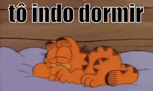 Tô Indo Dormir / Garfield / Boa Noite GIF - Garfield Going To Sleep Good Night GIFs