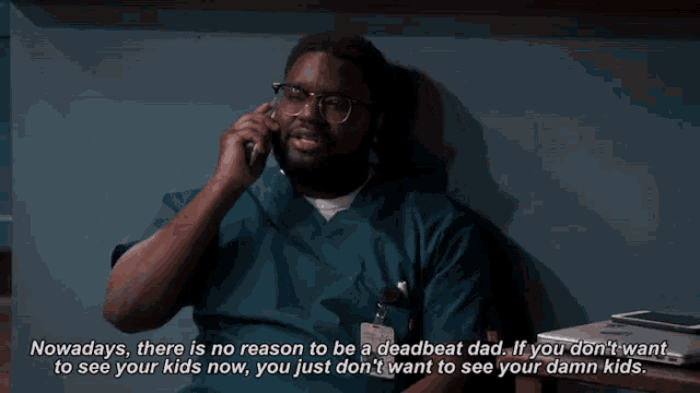There Is No Reason To Be A Deadbeat Dad GIF - Deadbeat Deadbeat Dad Just Dont GIFs