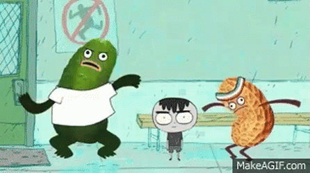 ピクルスとピーナッツ Pickle And Peanut GIF - Pickle And Peanut Animation Silly GIFs