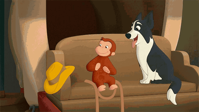 What Do You Think Curious George GIF - What Do You Think Curious George Curious George Go West Go Wild GIFs