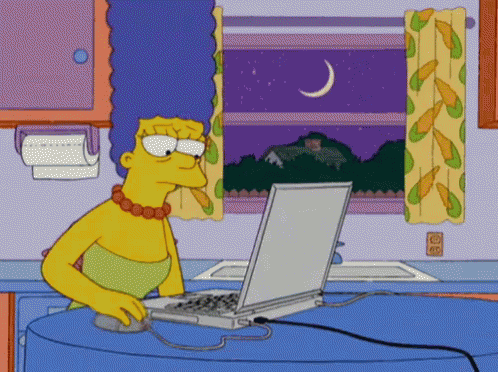 Surf GIF - Margesimpson Thesimpsons Mouse GIFs