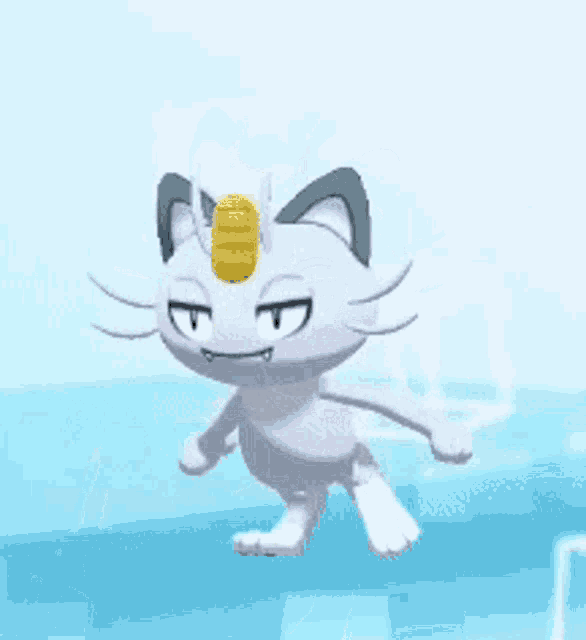 Meowth Pokemon GIF - Meowth Pokemon Pokemon Sun And Moon GIFs