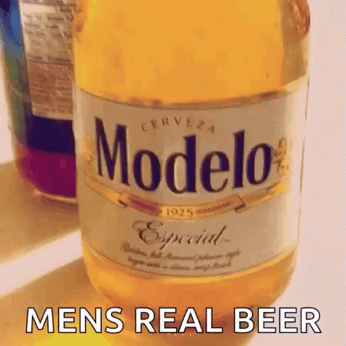 Modelo Mens Real Beer GIF - Modelo Mens Real Beer Beer GIFs