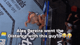 alex pereira went the distance with this guy??