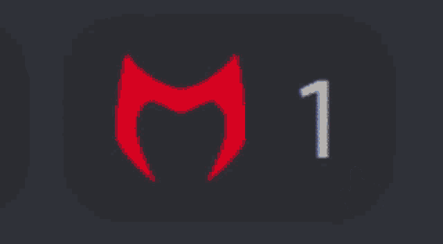 a red heart with the number 1 next to it and a hand pointing at it