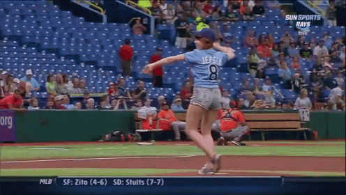 My Bad! GIF - Carly Rae Jepson Baseball Throw GIFs