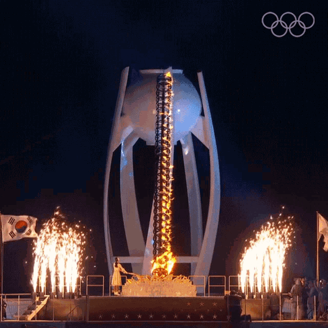 Olympic Flame Olympics2022 GIF - Olympic Flame Olympics2022 Light The Flame GIFs