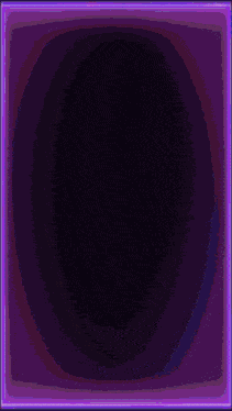 a drawing of a pie with a purple frame around it