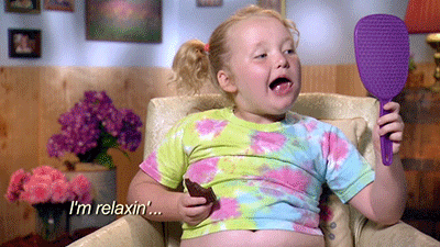 Two Favorite Activities GIF - Reality Honey Boo Boo Im Relaxing GIFs
