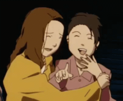 Serial Experiments Lain Happy GIF - Serial Experiments Lain Happy Laugh GIFs