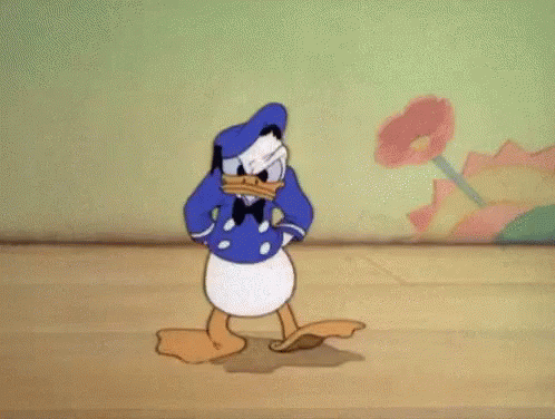 Donald Duck Mad GIF - Donald Duck Mad Angry GIFs