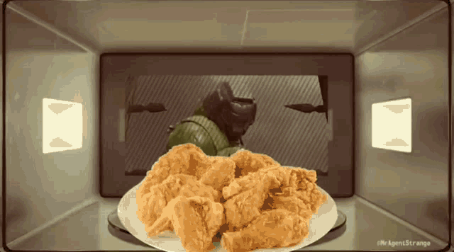 Doom Microwave GIF - Doom Microwave Chicken GIFs