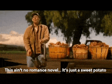 Sweet Potato Romance Novel GIF - Sweet Potato Romance Novel Mcain GIFs