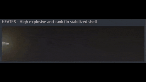 a picture of a high explosive anti tank fin stabilized shell