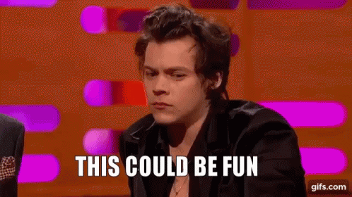 Harry Styles This Could Be Fun GIF - Harry Styles This Could Be Fun Yes GIFs