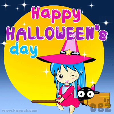 Happy Halloween Halloween Day GIF - Happy Halloween Halloween Day Full Moon GIFs