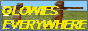 a sign that says clones everywhere on it