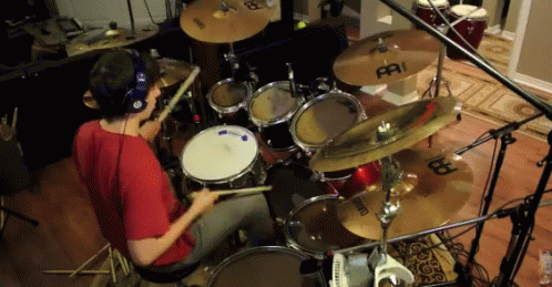 Drum Play GIF - Drum Play Practice GIFs