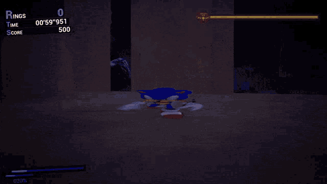 a screenshot of a video game showing a score of 500