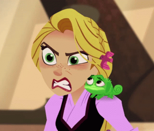 Tangled The Series Rapunzel GIF - Tangled The Series Rapunzel Angry GIFs