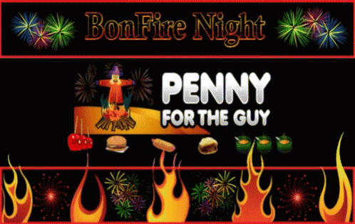 Penny For The Guy Bonfire Night GIF