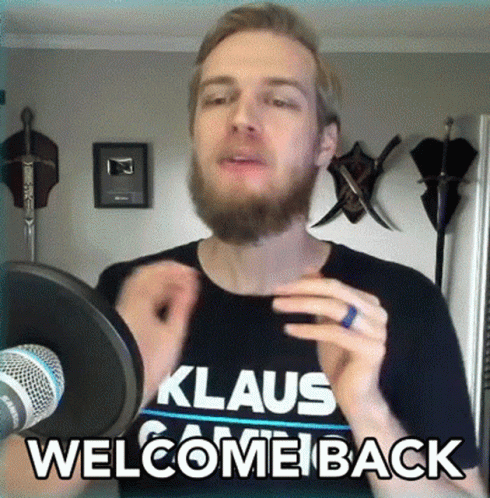 Welcome Back Klaus GIF - Welcome Back Klaus Nice To See You Again GIFs
