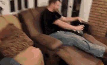 Beer Couch GIF - Beer Couch Yes GIFs