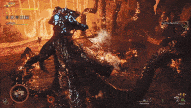 a screenshot of a video game that says ' hunt the no uta ' on the bottom