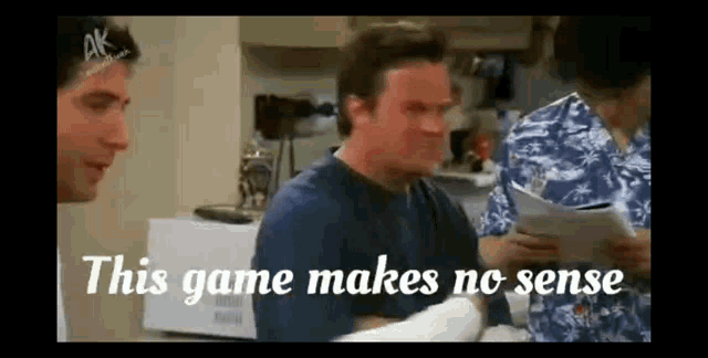 Chandler This GIF - Chandler This Game GIFs