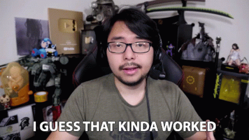 I Guess That Kinda Worked Works GIF - I Guess That Kinda Worked Works Doubt GIFs