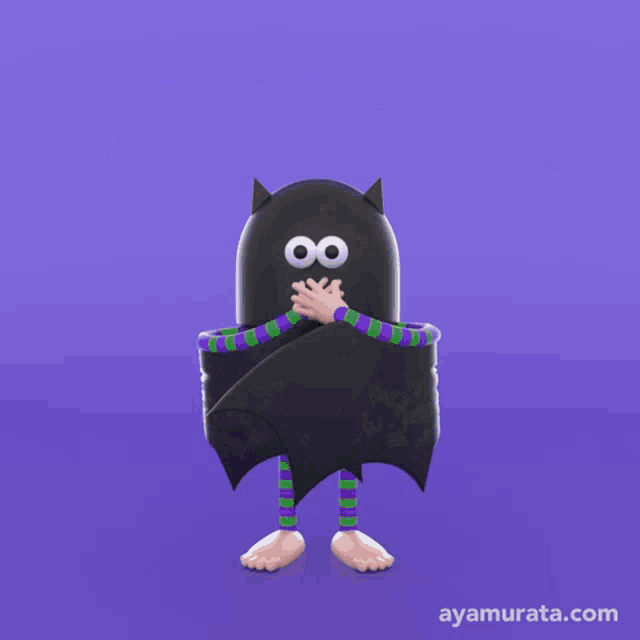 a picture of a bat with the words happy halloween on it