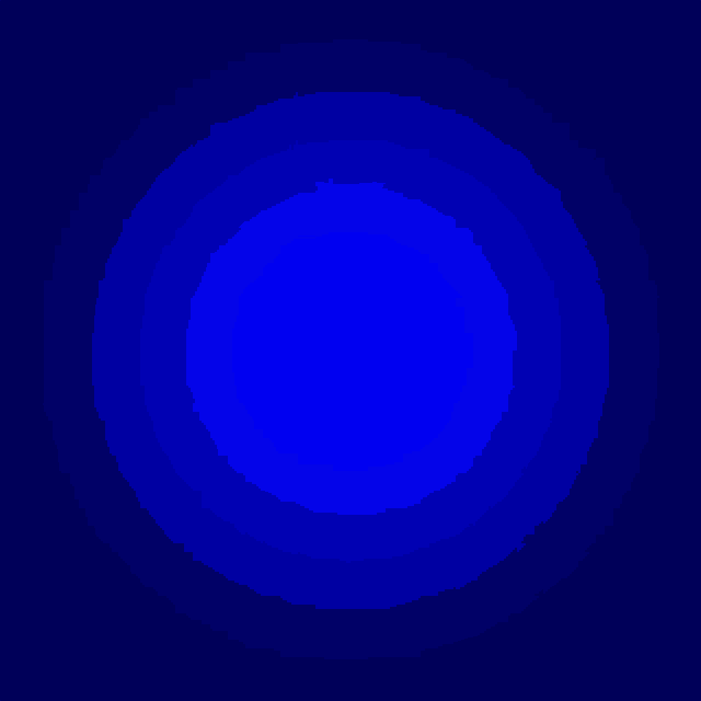 a blue background with a white arrow pointing to the right