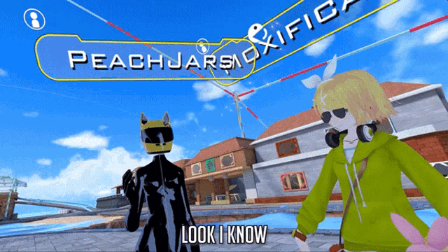 a screenshot of a game called peach jars
